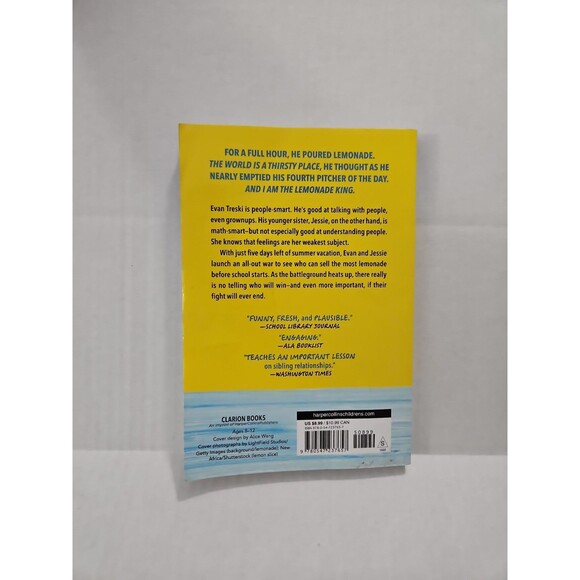 The Lemonade War paperback - Picture 2 of 2